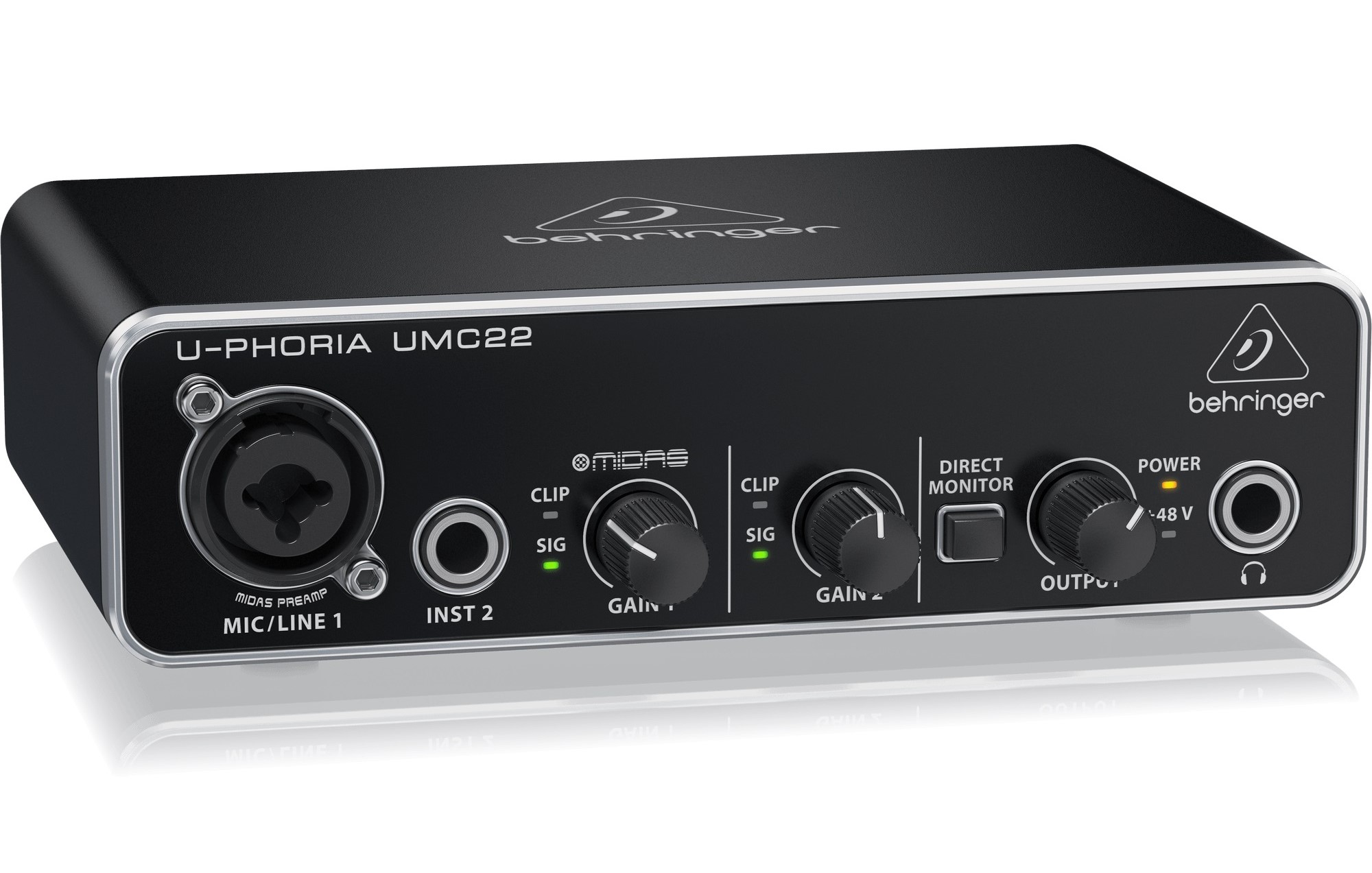 Behringer Uphoria UMC22 2x2 Audio Interface