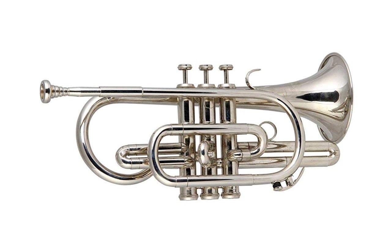 New Jaibharat Musicals Trumpet silver